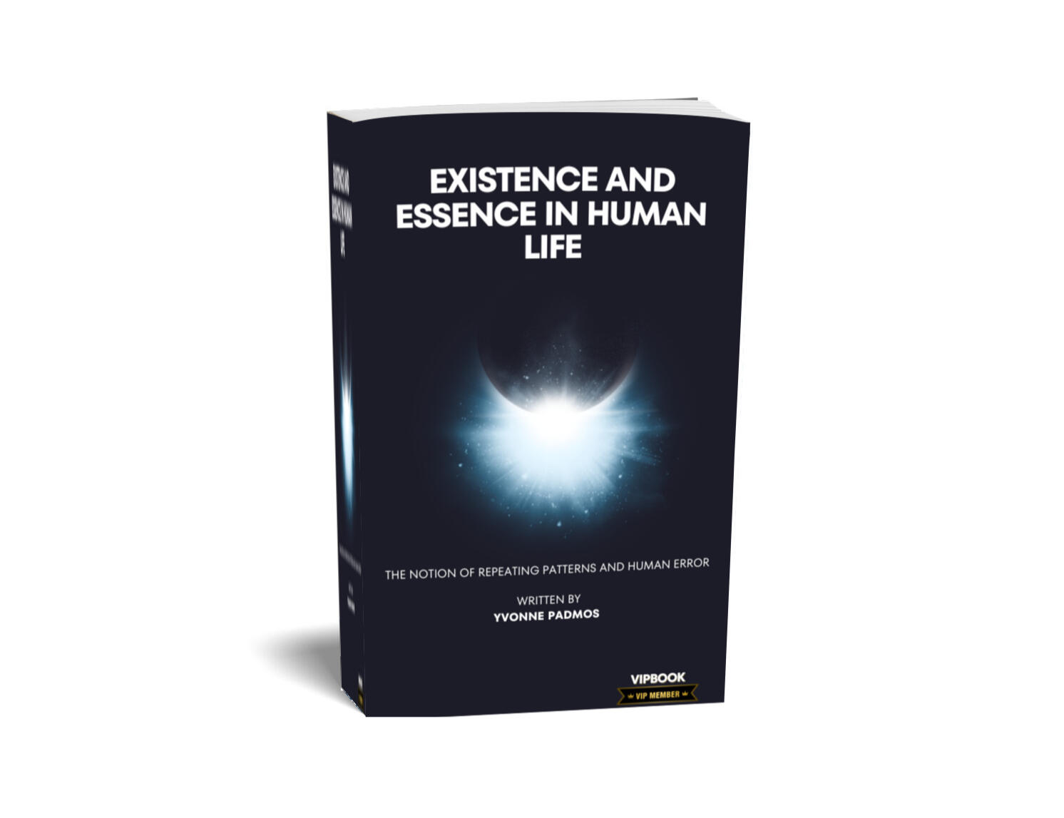 Book existence and essence in human life. Author Yvonne Padmos